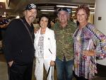 The Bellamy Brothers were on the same flight back to Nashville as Shelly West and me on August 9, 2015